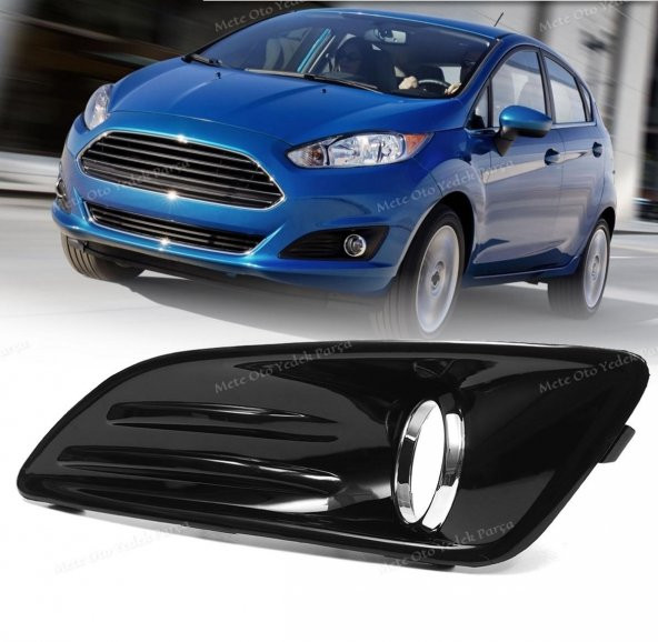 Ford Fiesta Sis Far Çerçevesi Piano Black Parlak İçi Krom Sol 2013-2017 ürün görseli 1