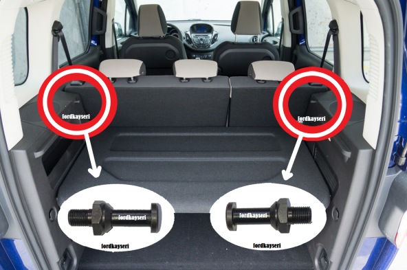 Ford Courier Pandizot Tutucusu Ayağı Demir 2013-2021 2 Adet ürün görseli 1
