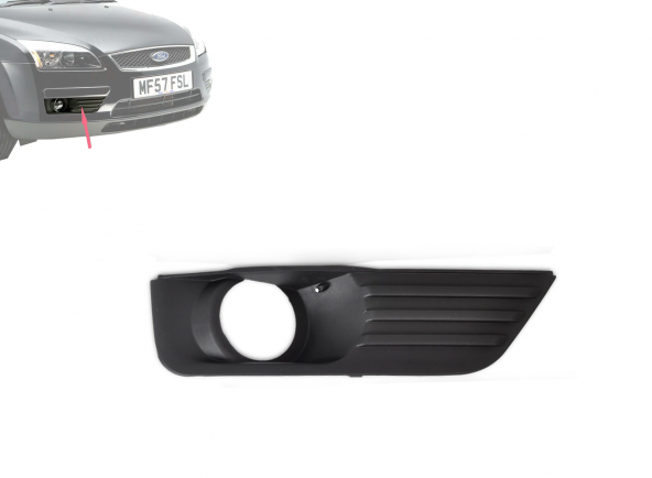 Ford Focus Mk2 Sis Far Çerçevesi Sisli Tip Sağ 2005-2008 ürün görseli 1