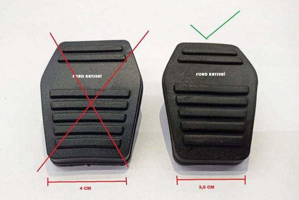 Ford Fiesta Pedal Lastiği İnce Tip 2002-2008 ürün görseli 1
