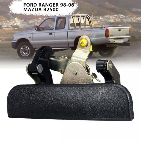 Mazda B2500 Kasa Açma - Arka Bagaj Kolu Siyah 1998-2005 ürün görseli 1