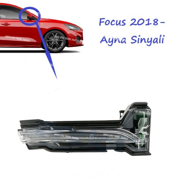 Ford Focus Dış Dikiz Ayna Sinyali Sağ 2018- Oem Kalite ürün görseli 1