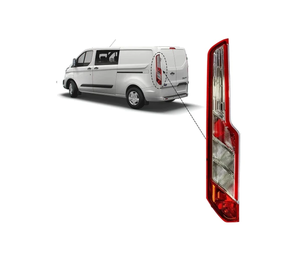 Ford Transit Custom Arka Stop Lambası Sol 2013- BK2113405AJ ürün görseli 1