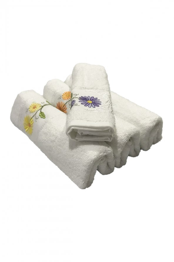 Bulteks Pano Nakışlı Desen 2 El Havlusu 30X50 ürün görseli 1