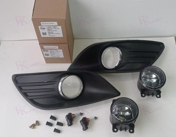 Ford Focus Mk2,5 Sis Far Çerçevesi ve Sis Kiti Ampullü Sağ Sol 2008-2011 ürün görseli 1