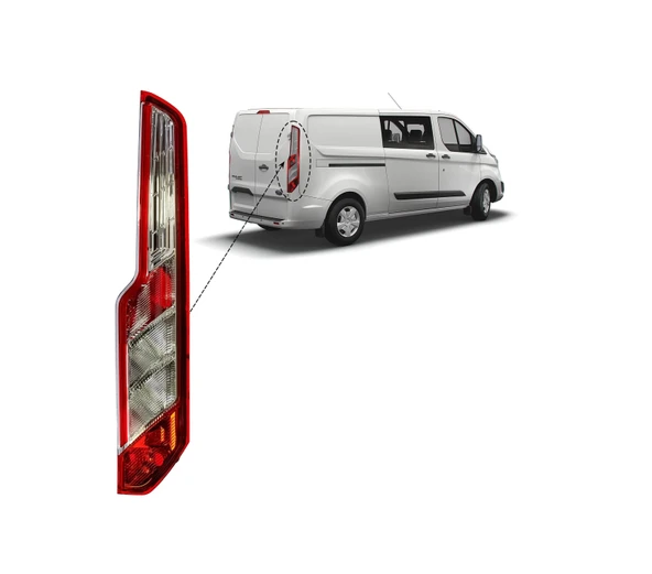 Ford Transit Custom Arka Stop Lambası Sağ 2013- BK2113404AJ ürün görseli 1