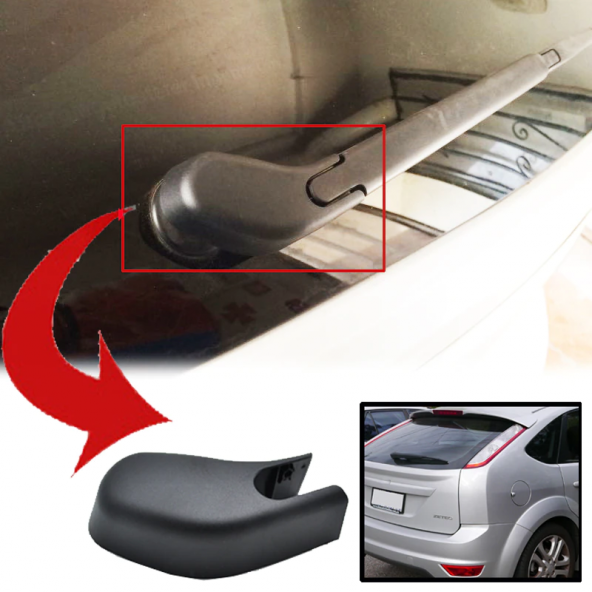 Focus Mk2 Mk2,5 Arka Silecek Kol Kapağı 2005-2011 4N51T04178AC ürün görseli 1