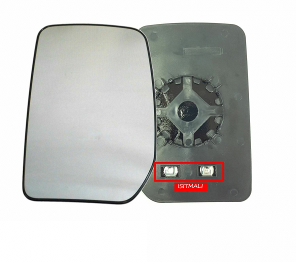 Transit V-184 V-347 Ayna Camı Elektrikli Isıtmalı Sol 2001-2013 ürün görseli 1