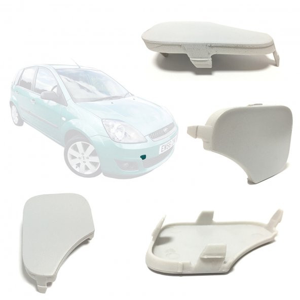 Ford Fiesta Ön Tampon Çeki Demir Kapağı 2005-2008 Astarlı ürün görseli 1