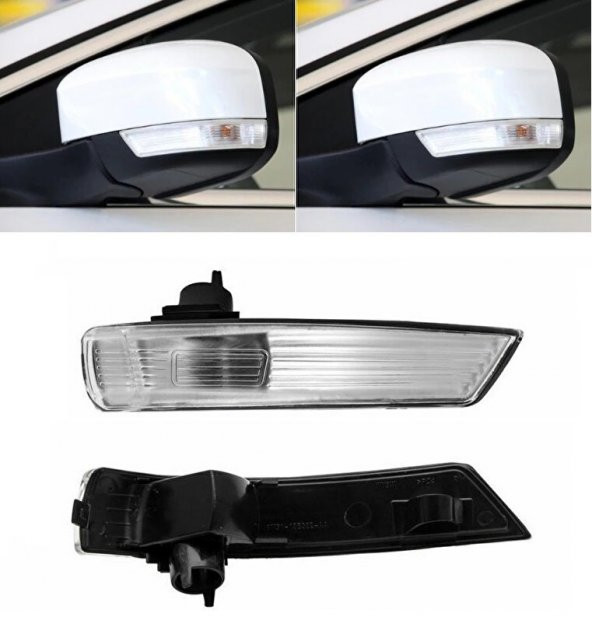 Ford Focus Ayna Sinyali Beyaz Zemin Sol 2008-2018 Oem Kalite ürün görseli 1
