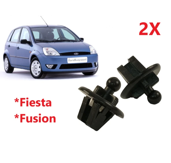 Ford Fiesta Bagaj Askı Klipsi - Pandizot İpi Tutucusu 2 Adet Takım Sağ Ve Sol 2002-2008 ürün görseli 1