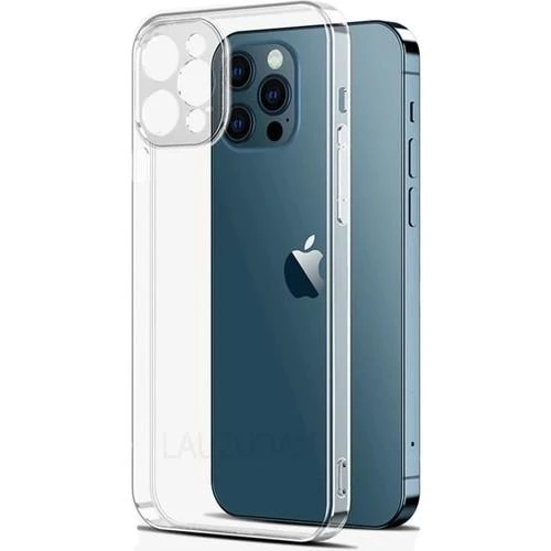 Vendas iPhone 14 Pro Uyumlu (14 Pro) Kamera Korumalı Soft Şeffaf Silikon Kılıf + Seramik Nano Ekran Koruyucu ürün görseli 1