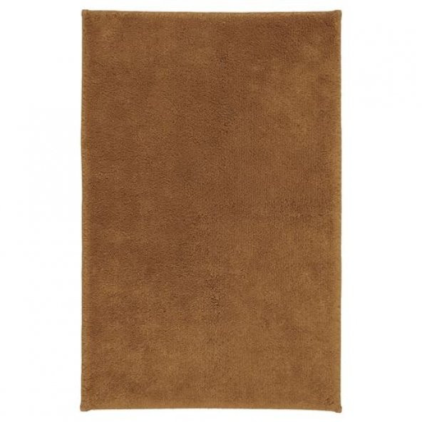 Banyo Paspası Taba Renk 50x80 cm MeridyenDukkan Pamuk-Kaymaz Taban ürün görseli 1