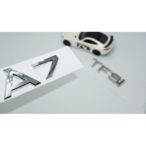 DK Tuning Audi A7 TFSi Krom ABS 3M 3D Bagaj Yazı Logo ürün görseli 1