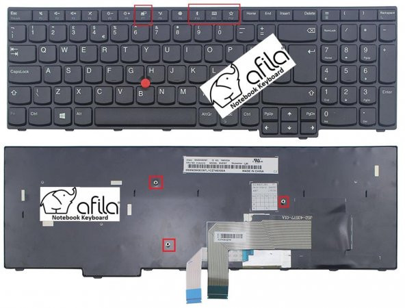 Lenovo ThinkPad E570, E570c, E575 Notebook Klavye Tuş Takımı TR ürün görseli 1