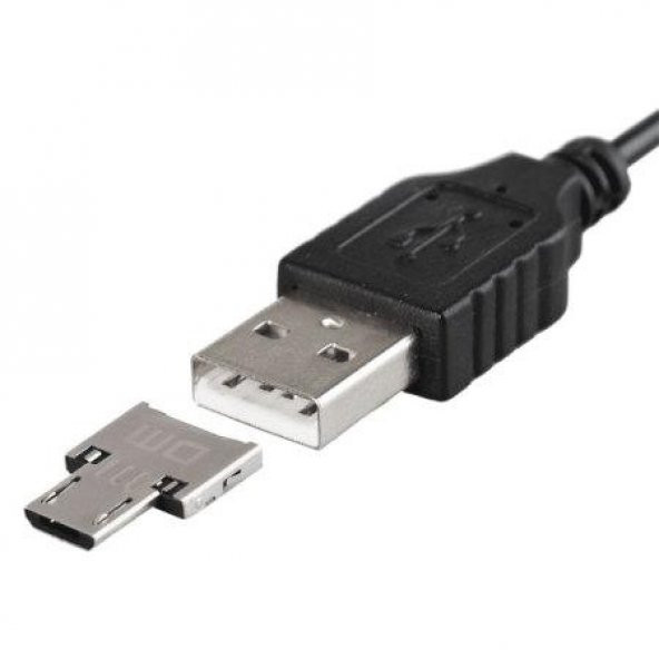 USB to Micro USB Nano OTG Konnektör - Resim 2