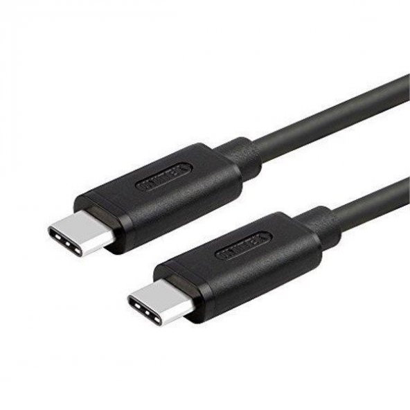 USB 3.1 Type-C Erkek - Erkek Kablo 1 Metre ürün görseli 1