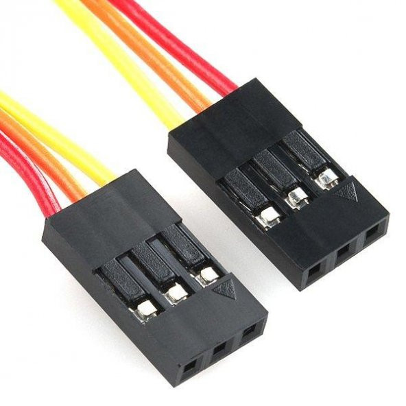 3 PİN 0,25mm Dupont Kablo 20cm ürün görseli 1