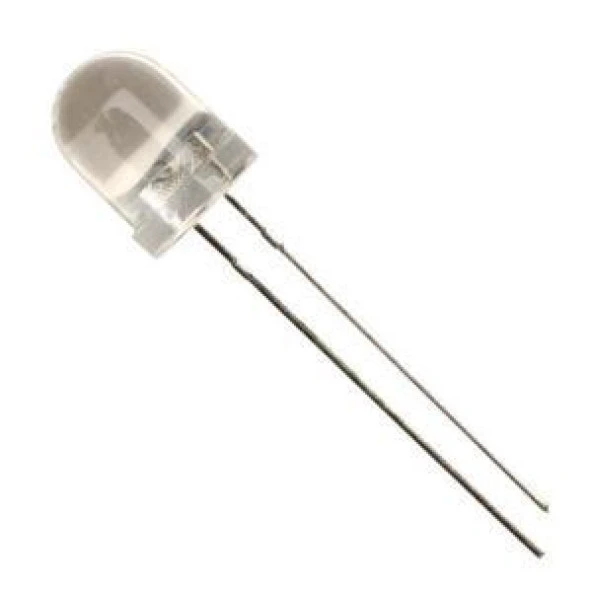 Led 8mm Beyaz Şeffaf Mantar 100 Adet ürün görseli 1