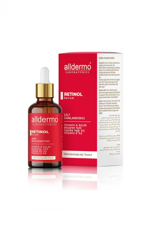 Alldermo Retınol Cilt Canlandırıcı Serumu 30 ml ürün görseli 1