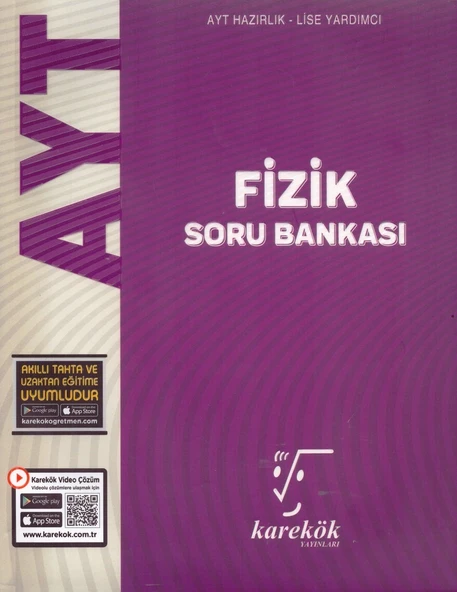 KAREKÖK AYT FİZİK SORU BANKASI ürün görseli 1