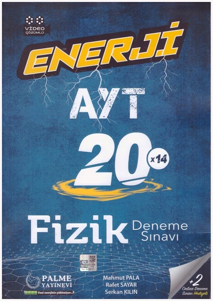 PALME AYT ENERJİ FİZİK 20*14 DENEME ürün görseli 1