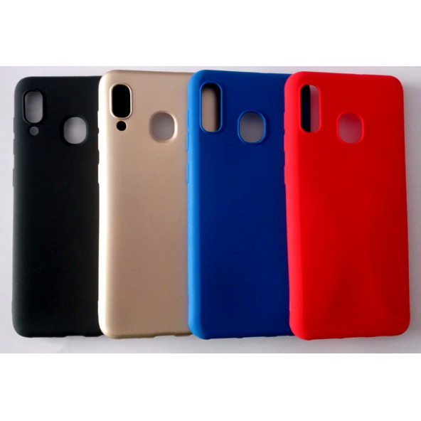 Samsung Galaxy A20/A30 Ruber Case Yumuşak Slikon Kılıf ürün görseli 1