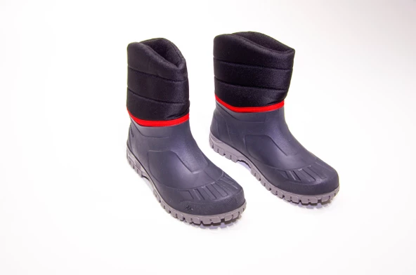 Erkek Kar Yürüyüş Botu - Gri / Siyah Meridyendukkan -18°C Su Geçirmez Quechua ürün görseli 1
