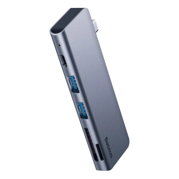 Baseus Harmonica 5in1 Usb Micro Sd Çoklayıcı Adaptör CAHUB-K0G ürün görseli 1