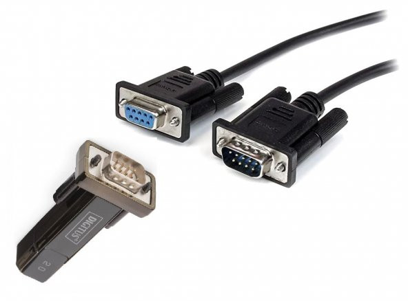 USB 2.0 to RS232 Kaliteli Çevirici Adaptör ürün görseli 1