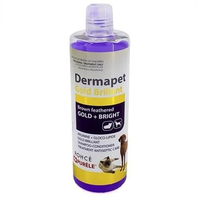 Purele Dermapet Kahverengi Kedi ve Köpek Şampuanı 450 ml ürün görseli 1