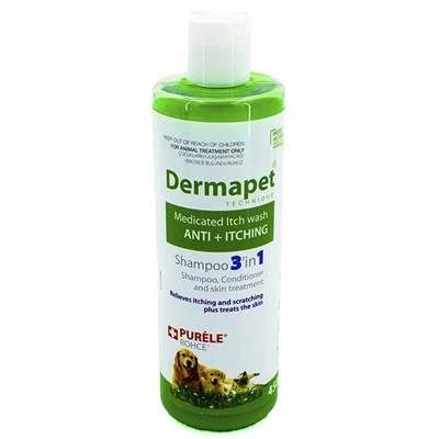 Purele Dermapet Dermatolojik Kedi ve Köpek Şampuanı 450 ml ürün görseli 1
