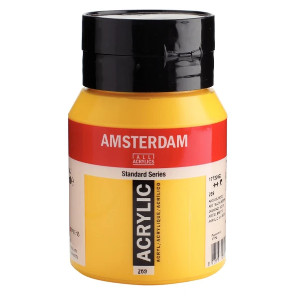AMSTERDAM STANDART AKRİLİK 500 ML. AZO YELLOW MD ürün görseli 1