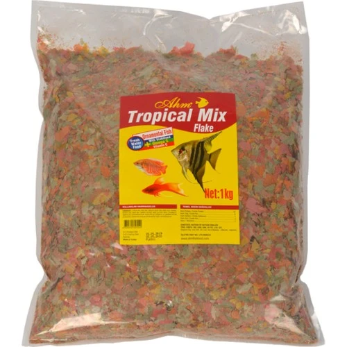 Ahm Tropical Mix Flake Balık Yemi 1 Kg ürün görseli 1