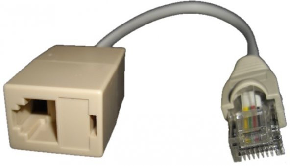 RJ45 Çevirici Kablo - RJ45 Erkek - RJ11 Dişi ürün görseli 1