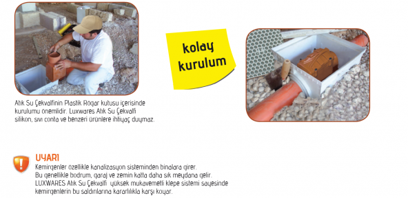 160lık Plastik Klapeli Çekvalf - Resim 4