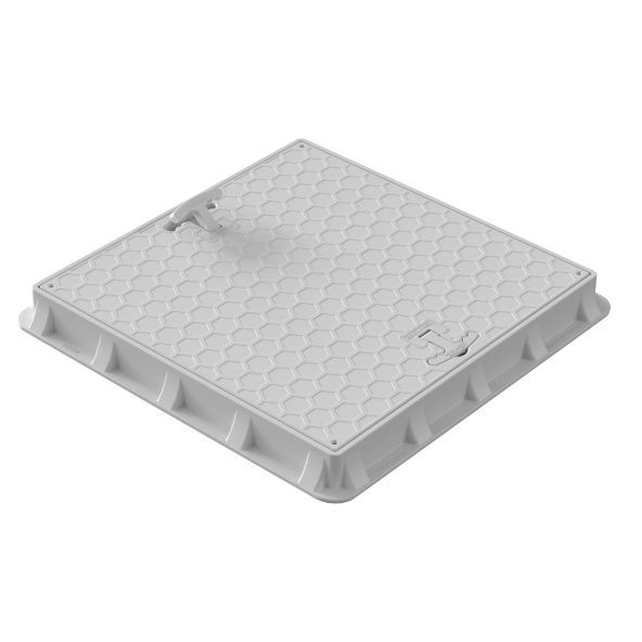 60x60 Rögar Kapağı / Çerçeve + Düz Kapak ürün görseli 1