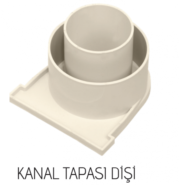 130x145x500mm Drenaj Kanalı / Plastik Izgara + Oluk + Tapa ürün görseli 1