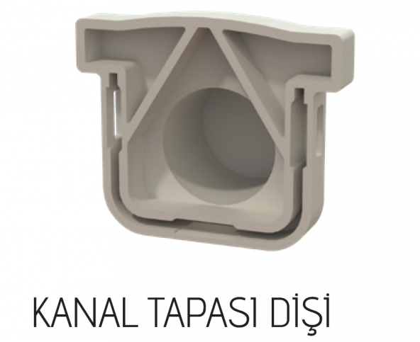 150x100x500mm Drenaj Kanalı / Plastik Izgara + Oluk + Tapa ürün görseli 1