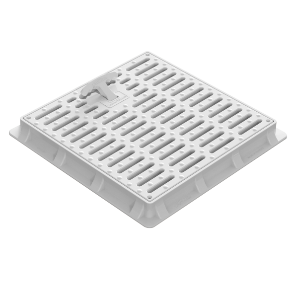 40x40 Rögar Kapağı / Çerçeve + Izgaralı Kapak ürün görseli 1