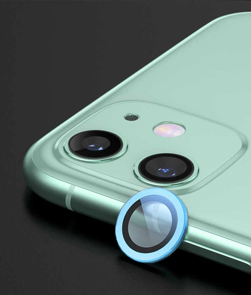 Apple iPhone 12 Mini CL-07 Kamera Lens Koruyucu - Resim 6