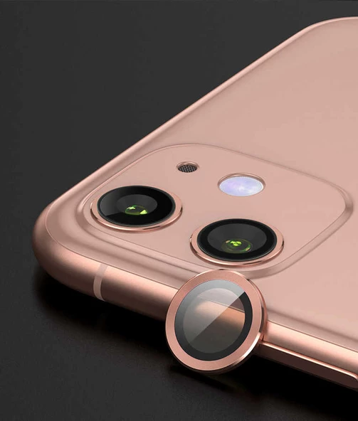 Apple iPhone 12 Mini CL-07 Kamera Lens Koruyucu - Resim 4