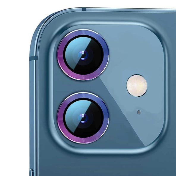 Apple iPhone 12 Mini CL-07 Kamera Lens Koruyucu - Resim 12