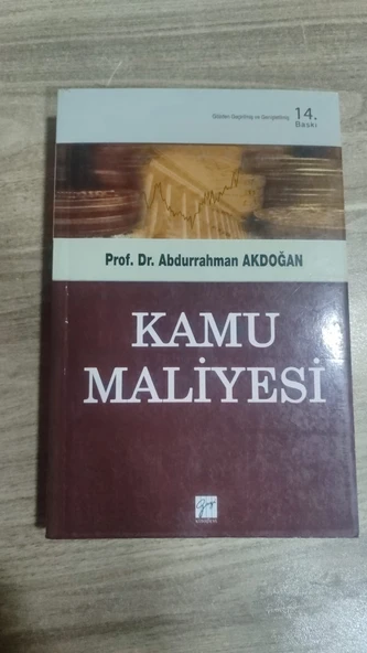 Kamu Maliyesi  ... Prof.Dr. Abdurrahman Akdoğan ürün görseli 1