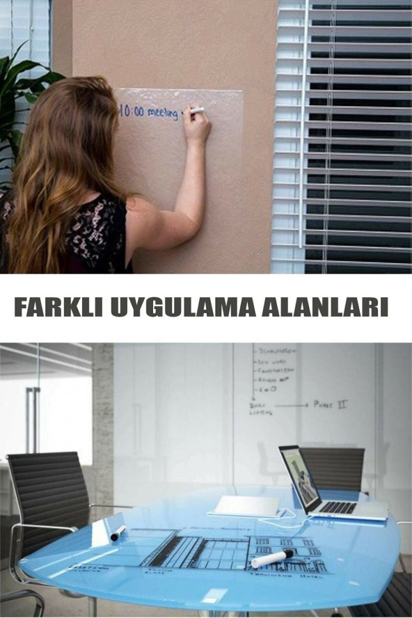 EVBUYA 10 Adet Şeffaf Akıllı Kağıt 100 x120 cm - Resim 3