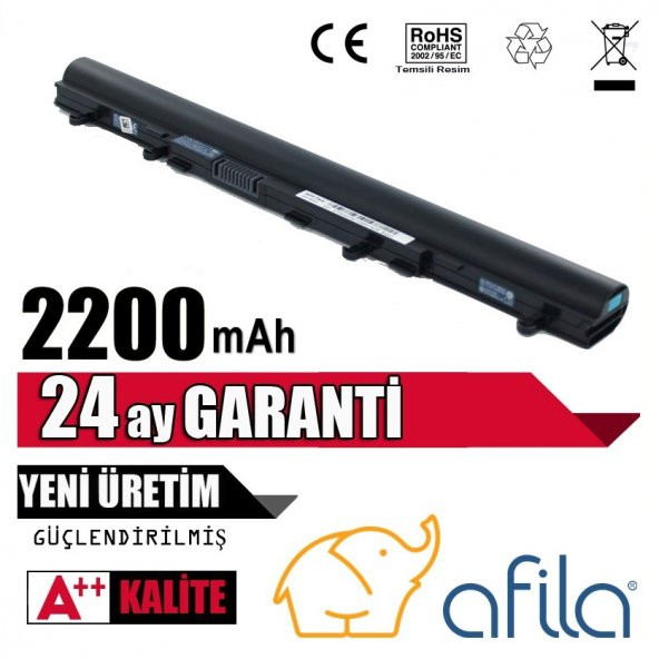 Acer Aspire MS2372 E1-522-7634 V5-471P Notebook Bataryası, Pili ürün görseli 1