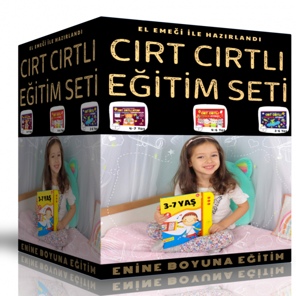 Cırt Cırtlı Eğitim Seti (3 Süper Set) ürün görseli 1