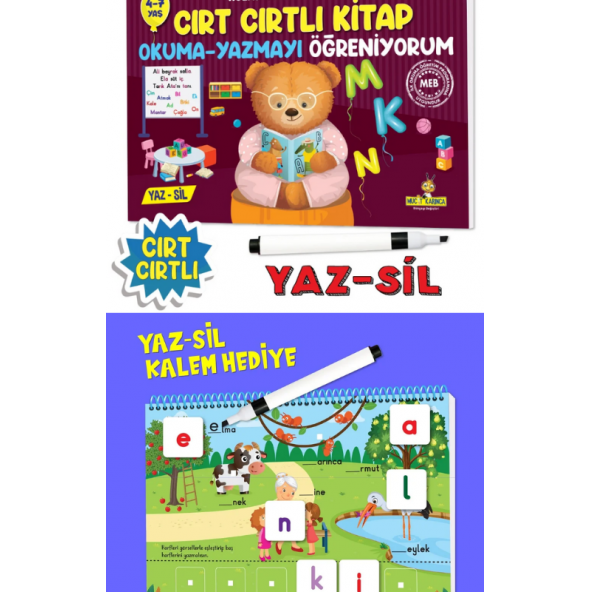 Cırt Cırtlı Eğitim Seti (3 Süper Set) - Resim 2