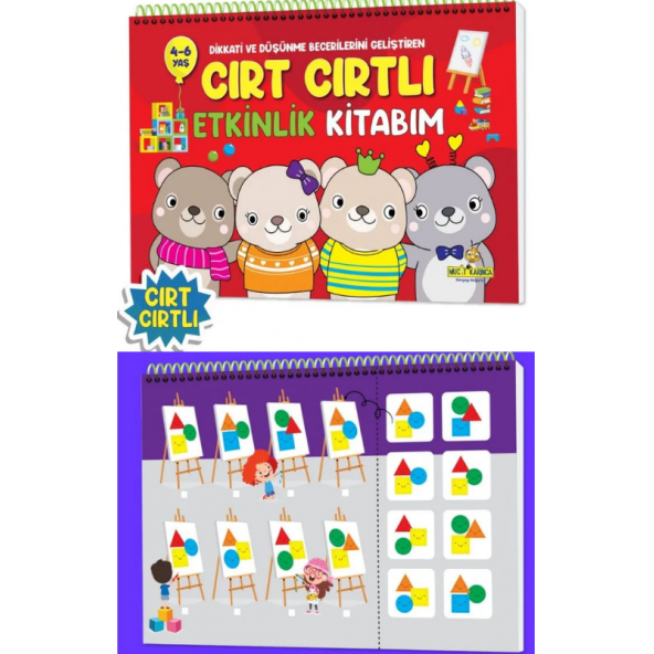 Cırt Cırtlı Eğitim Seti (3 Süper Set) - Resim 4
