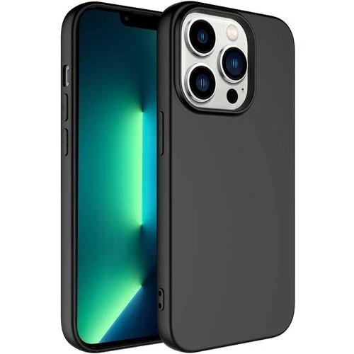 Vendas iPhone 14 Pro Max Uyumlu (14 Pro Max) Bisoft Serisi Soft Yumuşak Rubber Silikon Kılıf + 5D Cam Ekran Koruyucu ürün görseli 1